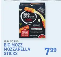 Kings Food Markets BIG MOZZ MOZZARELLA STICKS offer