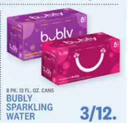 Kings Food Markets BUBLY SPARKLING WATER offer