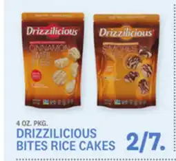 Kings Food Markets DRIZZILICIOUS BITES RICE CAKES offer