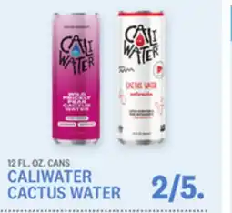 Kings Food Markets CALIWATER CACTUS WATER offer