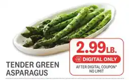 Kings Food Markets TENDER GREEN ASPARAGUS offer