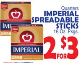 Bravo Supermarkets IMPERIAL SPREADABLE STICKS offer