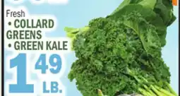 Bravo Supermarkets COLLARD GREENS • GREEN KALE offer