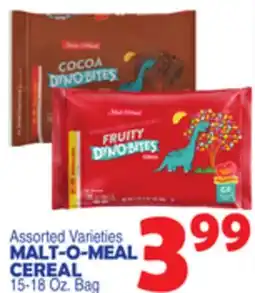 Bravo Supermarkets MALT-O-MEAL CEREAL offer