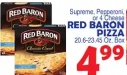 Bravo Supermarkets RED BARON PIZZA offer