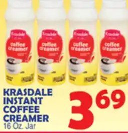 Bravo Supermarkets KRASDALE INSTANT COFFEE CREAMER offer