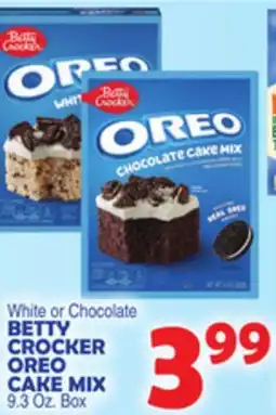 Bravo Supermarkets BETTY CROCKER OREO CAKE MIX offer
