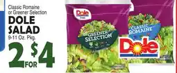 Bravo Supermarkets DOLE SALAD offer