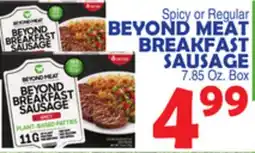 Bravo Supermarkets BEYOND MEAT BREAKFAST SAUSAGE offer