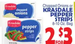 Bravo Supermarkets KRASDALE PEPPER STRIPS offer