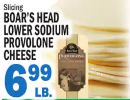 Bravo Supermarkets BOAR'S HEAD LOWER SODIUM PROVOLONE CHEESE offer