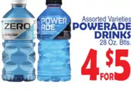 Bravo Supermarkets POWERADE DRINKS offer