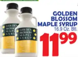 Bravo Supermarkets GOLDEN BLOSSOM MAPLE SYRUP offer