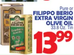 Bravo Supermarkets FILIPPO BERIO EXTRA VIRGIN OLIVE OIL offer