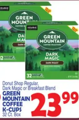 Bravo Supermarkets GREEN MOUNTAIN COFFEE K-CUPS offer