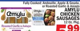 Bravo Supermarkets AMYLU CHICKEN CHICKEN SAUSAGES offer