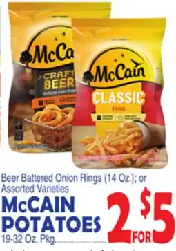 Bravo Supermarkets McCAIN POTATOES 19-32 Oz. Pkg offer