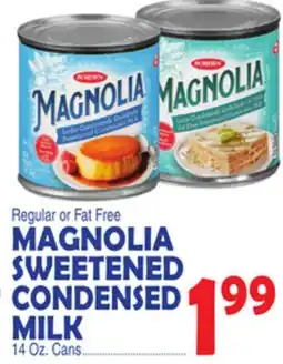 Bravo Supermarkets MAGNOLIA SWEETENED CONDENSED MILK offer