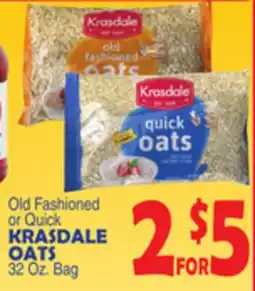 Bravo Supermarkets KRASDALE OATS offer