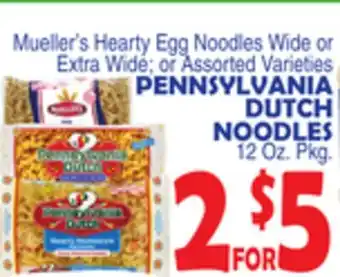 Bravo Supermarkets PENNSYLVANIA DUTCH NOODLES offer