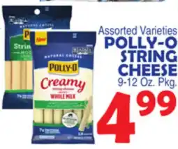 Bravo Supermarkets POLLY-O STRING CHEESE offer