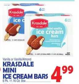 Bravo Supermarkets KRASDALE MINI ICE CREAM BARS offer