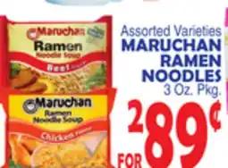 Bravo Supermarkets MARUCHAN RAMEN NOODLES offer