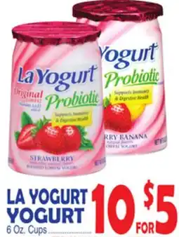 Bravo Supermarkets LA YOGURT YOGURT offer