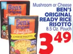 Bravo Supermarkets BEN'S ORIGINAL READY RICE RISOTTO offer