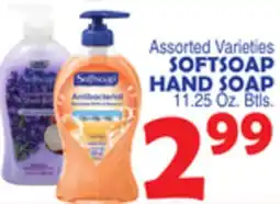 Bravo Supermarkets SOFTSOAP HAND SOAP offer