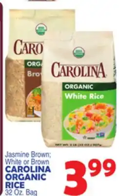 Bravo Supermarkets CAROLINA ORGANIC RICE offer
