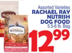 Bravo Supermarkets RACHAEL RAY NUTRISH DOG FOOD offer