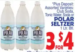 Bravo Supermarkets POLAR SELTZER offer