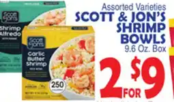 Bravo Supermarkets SCOTT & JON'S SHRIMP BOWLS offer