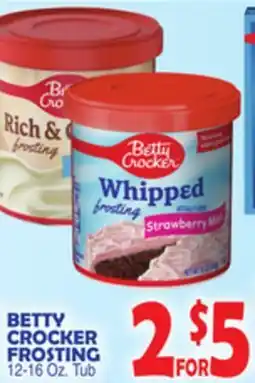 Bravo Supermarkets BETTY CROCKER FROSTING offer