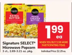 ACME Signature SELECT Microwave Popcorn offer