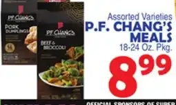 Bravo Supermarkets P. F. CHANG'S MEALS offer