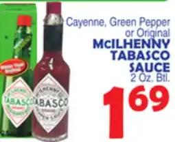 Bravo Supermarkets ILHENNY TABASCO SAUCE offer