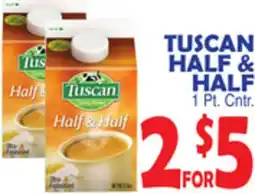 Bravo Supermarkets TUSCAN HALF & HALF offer
