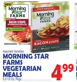 Bravo Supermarkets MORNING STAR FARMS VEGETARIAN MEALS offer