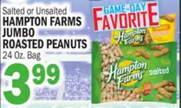 Bravo Supermarkets HAMPTON FARMS JUMBO ROASTED PEANUTS offer