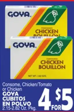 Bravo Supermarkets GOYA CUBITOS EN POLVO offer