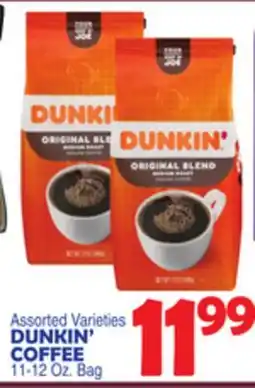 Bravo Supermarkets DUNKIN' COFFEE offer