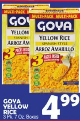 Bravo Supermarkets GOYA YELLOW RICE offer