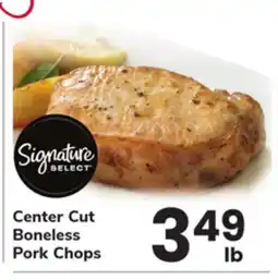ACME Center Cut Boneless Pork Chops offer