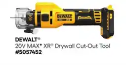 Lowe's DEWALT 20V MAXF XR Drywall Cut-Out Tool offer