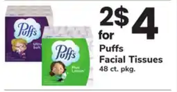 ACME Puffs Facial Tissues offer