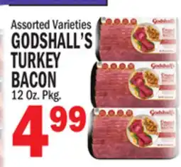 Bravo Supermarkets GODSHALL'S TURKEY BACON offer