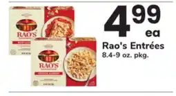 ACME Rao's Entrées offer