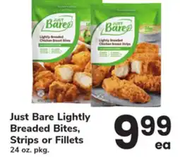 ACME Just Bare Lightly Breaded Bites, Strips or Fillets offer